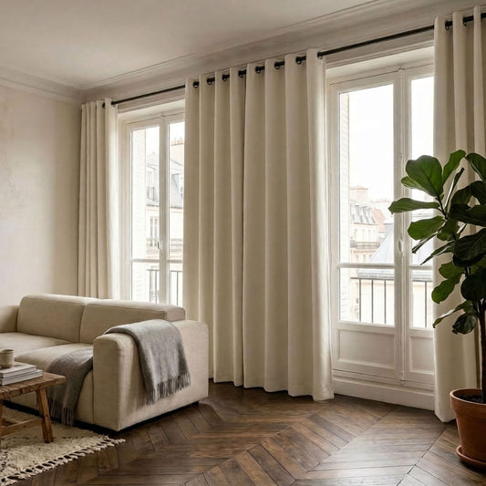 Rideau anti bruit occultant Sorona - Crème Signature